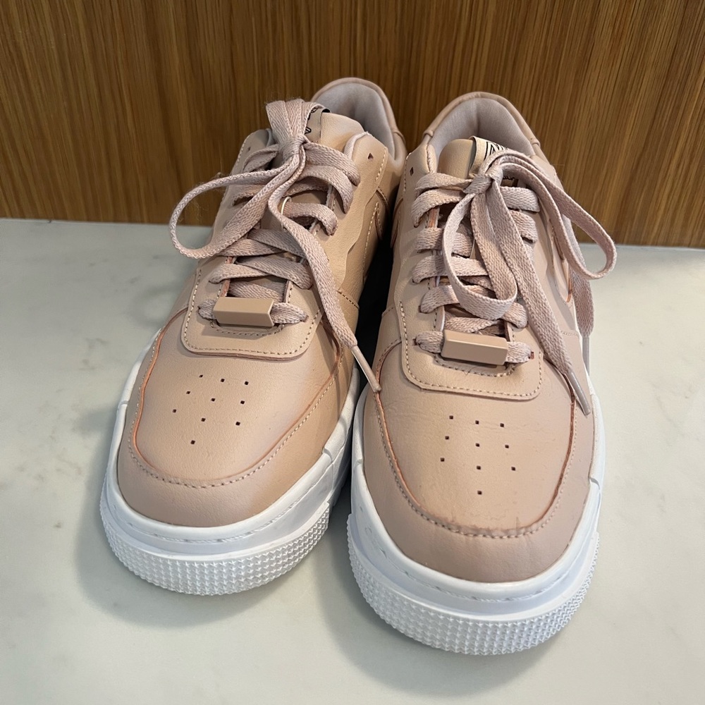 nike air force 1 platform pink